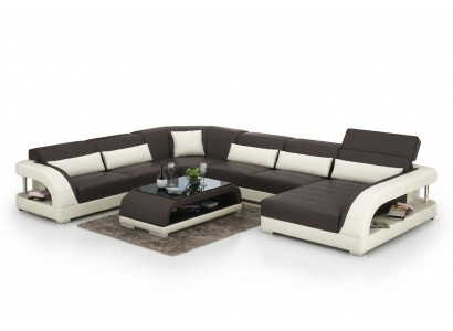 Lieder Canapé Couch Wunnlandschaft Eckcanapé Eck Garnitur Design Modern Canapé