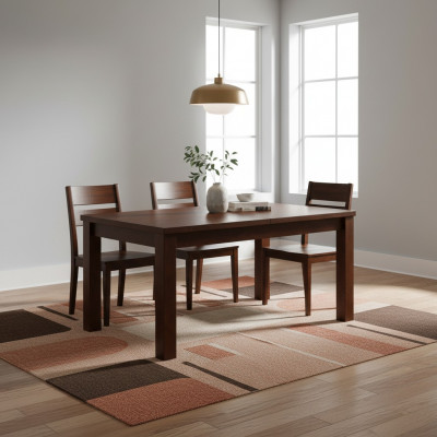 Iessdësch Klassesch Holzdësch luxuriéis XXL 80x140 cm Schiebdësch 80x180 cm