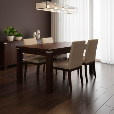Dësch Iessdësch Holzdësch XXL Konferenzdësch 80X140cm Auszéihbar 140X180cm