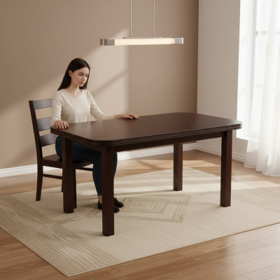 Dësch Iessdësch Holzdësch XXL Konferenzdësch 100x250cm Auszéibar 250X350cm