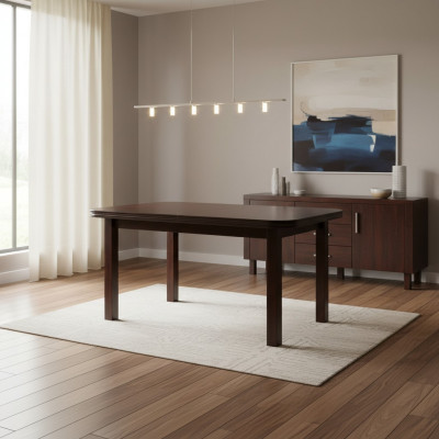 Dësch Iessdësch Holzdësch XXL Konferenzdësch 100x250cm Auszéibar 250X350cm