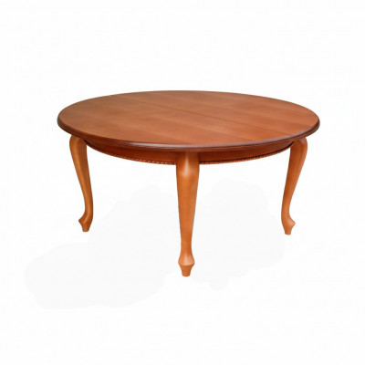 Dësch Iessdësch Holzdësch XXL Konferenzdësch Ronn Deko S19 RADIUS 150+50 CM