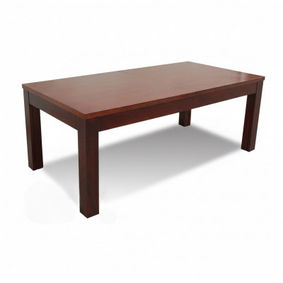 Dësch Iessdësch Holz-Dësch XXL Konferenzdësch 90x90cm Auszéierbar 90x290cm