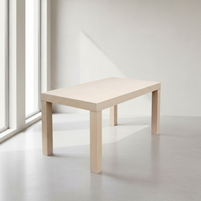 Dësch Iessdësch Holzdësch XXL Konferenzdësch 90 x 160 cm Auszéibar 160x210 cm