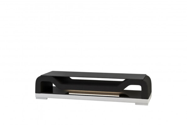 RTV TV Säitendësch Lieder Glas Dësch Fernseh Schaf Sideboard Mo.F.