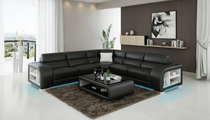 Liederkanapé, Canapé, Wunnlandschaft, Dekor, Modern, Eck, Ecksofa, Design, Garnitur