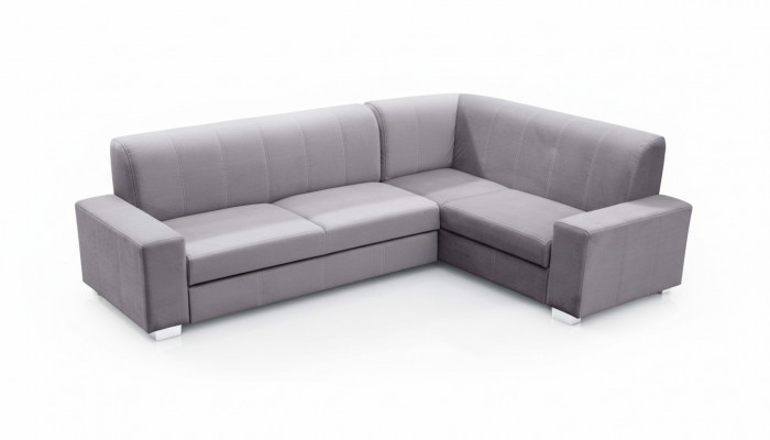 Canapé Schlofcampcanapé Designer Canapé mat Betterfunktioun + Bettkëscht Eckcanapé Couch NEI