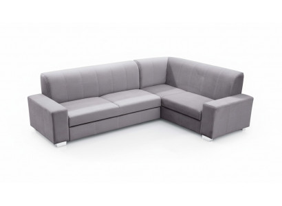 Canapé Schlofcampcanapé Designer Canapé mat Betterfunktioun + Bettkëscht Eckcanapé Couch NEI