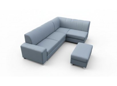 Sofa Schlofssofa Designersofa mat Schlofffunktion + Bettkëscht Ecksofa Canapé NEI