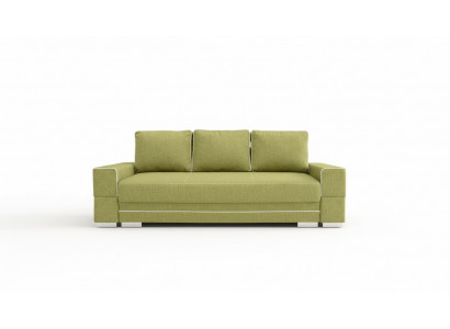 Schlofzofa Klappcouch 3-Sëtzer Schloffunktion + Bettkëschte Couch Sofa Klappsofa