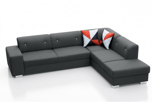 Sofa Schlofschofa Designer Sofa mat Schlofffunktioun + Betterkësch Ecksofa Couch NEI