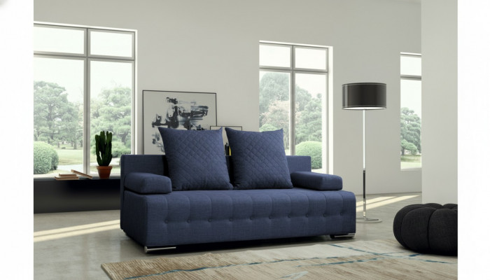 Chesterfield Sofa Couch Lieder Designer Textil Sitze Këssen Garnitur Design