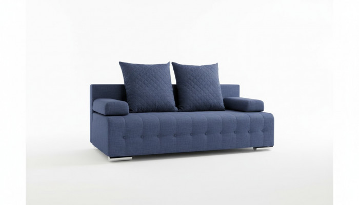 Chesterfield Sofa Couch Lieder Designer Textil Sitze Këssen Garnitur Design