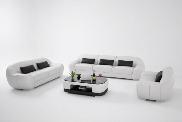 Sofagarnitur 3+2+1 Couch Polster Sëtz Lieder Garnitur Designer Set Nei Homberg W