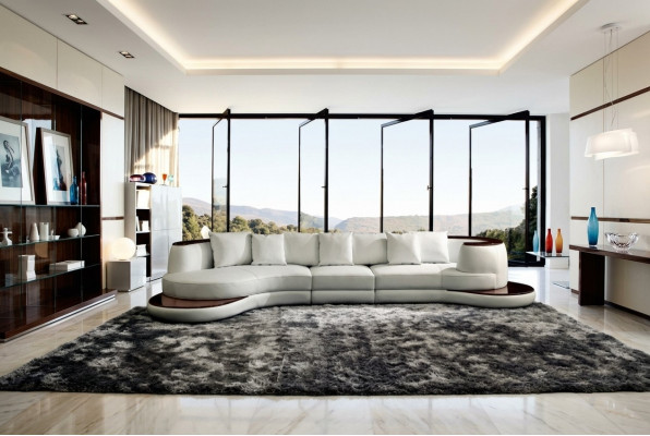 Ronnsofa Designer Ecksofa Sofa Couch Polstersëtzer Lieder Garnitur Wunnlandschaft Royal