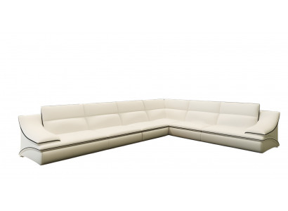 Eckcouch Polster Garnitur Canapé Sofa Wunnlandschaft Sëtz Eck Textil Lieder