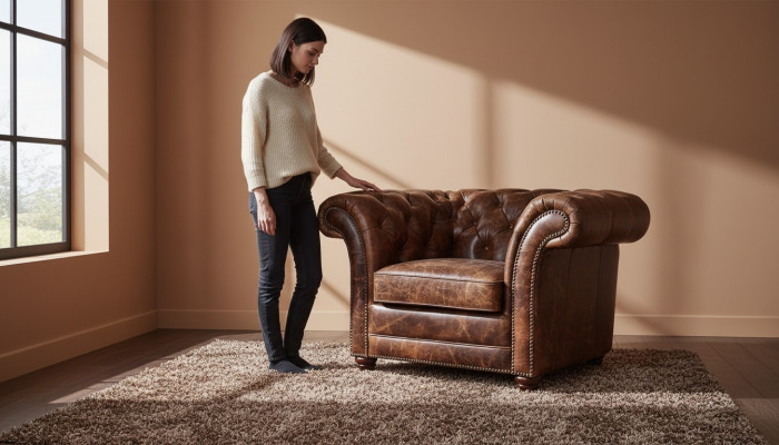 Chesterfield Sofa Canapé Polster 1 Plaz Fauteuil Sofas Design Polster Lieder Nei