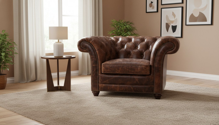 Chesterfield Sofa Canapé Polster 1 Plaz Fauteuil Sofas Design Polster Lieder Nei