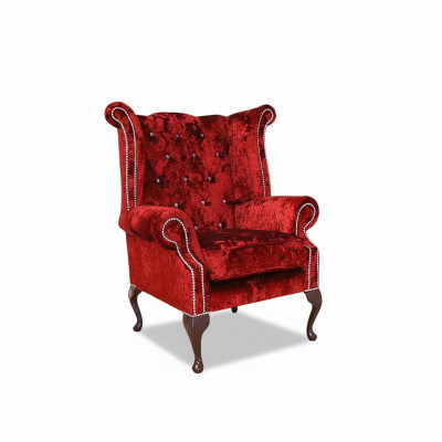 Ohrensessel Chesterfield Fauteuil Sëtz Club Lounge Fernseh Sofa Relaxfauteuil Nei