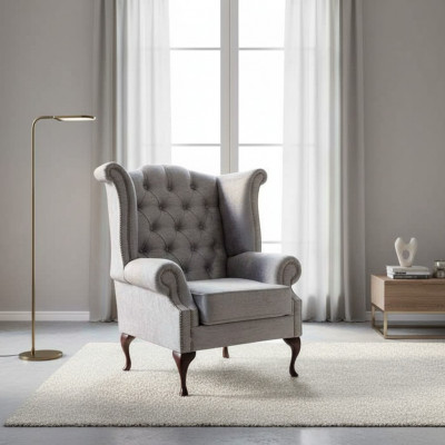 Ouersessel Chesterfield Sessell Sitz Club Lounge Fernseesofa Relaxsessell Neit
