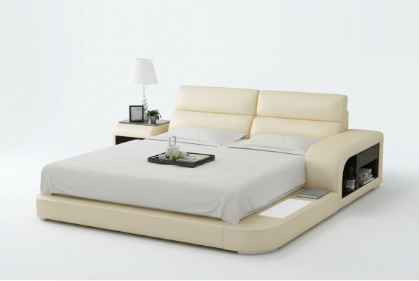 Designer Bett Polsterbett Luxusbett Duebelbett Ehebett Better 140/160/180 LB8805