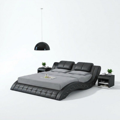 Luxus Liederbett Design Gepolsstert Better Duebel Matrimonial 140/160/180 LB8824