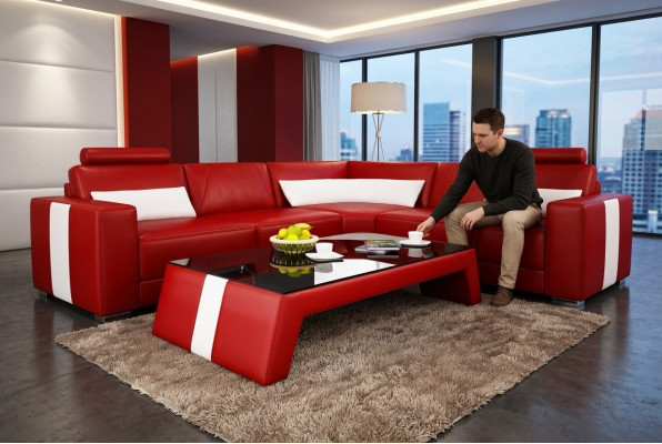 Couchtisch Dësch Couchtischen Glastësch Dëscher Designer Niewendësch Neit SR4410