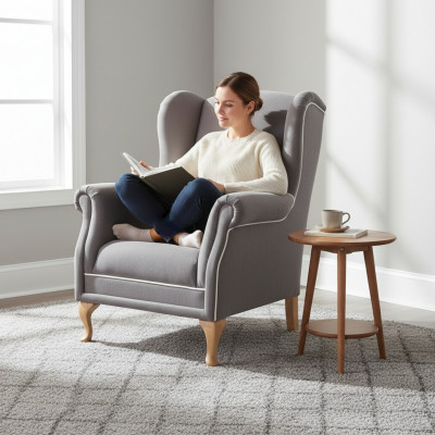 Design Lounge Fautteuil Iesszëmmer Lehnstull Relax Polster Gastro Stull Fautteuil