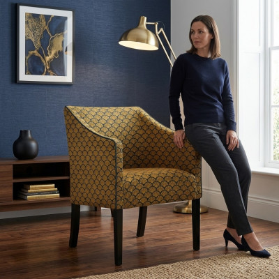 Design Lounge Sessel Iesszëmmer Lehnstull Relax Polstersëtz Gastro Sessel Stull Still