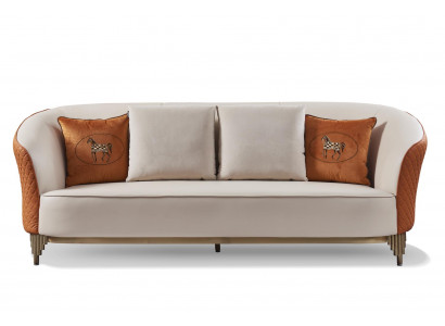 Sofagarnitur 3+2 Sitzer Klassische Garnitur Sitzgruppe Sofa Couchen Polster Neu