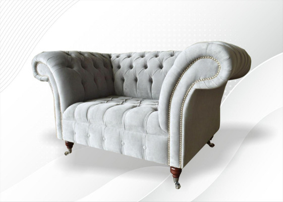 Sëtz Sofa Këssen Divan Textil Chesterfield Sofae 1,5 Sëtz Eenzel Sëtz Gro
