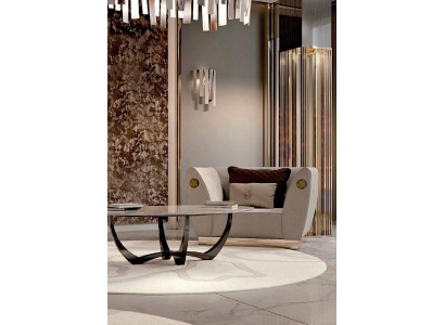 Wandleuchte Luster Stil Kronleuchter Wand Lampen Wandlampe Modern Silber Neu