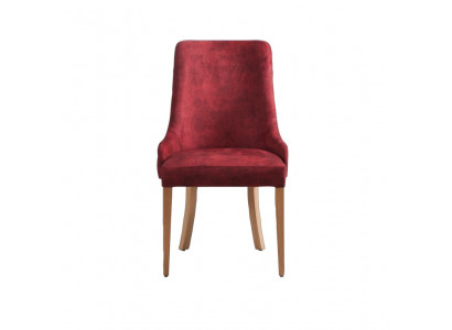 Chesterfield Stuhl Lehnstuhl Luxus Polster Sessel Esszimmer Stoff Stühle Design
