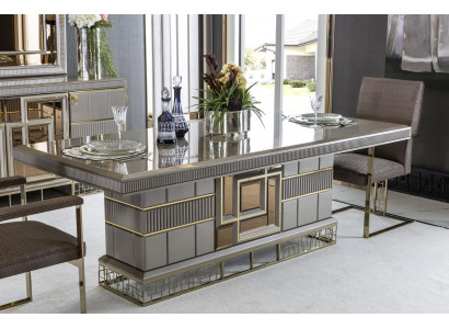 Esstisch Grau Moderne Esszimmer Schön Küche Holz Tische Design Luxus Metall Neu