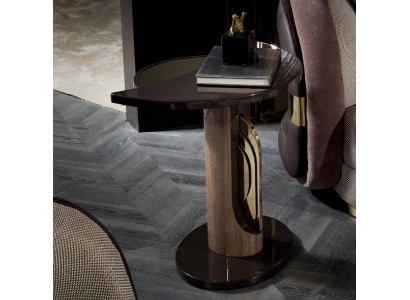 Beistelltisch Luxus Wohnzimmermöbel Möbel  Design Einrichtung Einfarbig Holz Neu