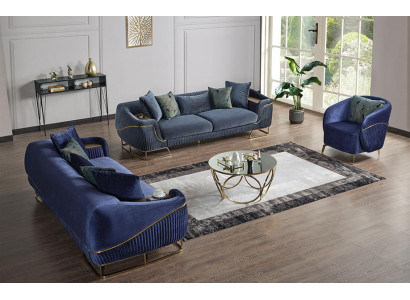 Couch Hochwertig Sofagarnitur 3 2 Sitzer Garnitur Design Moderne Sofa 1 Sitzer