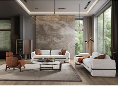 Sofagarnitur 4 3 1 Sitzer Set Design Sofa Polster Couchen Couch Modern