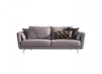 Sofa 3 Sitzer Couch Stoff Polster Hochwertig Sofas Wohnzimmer Modern Design