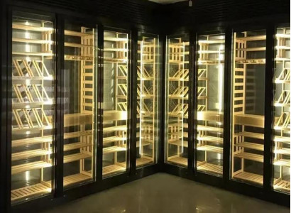 Weindisplay Weinschrank Flaschenregal Weinkühlschrank Weinaufbewahrung