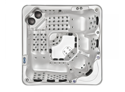 Whirlpool Blubberbad Hydromassagewanne Spa-Bad Whirlwanne 220x220cm