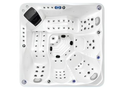 Outdoor-Spa Hot Tub Whirlpool Badefass Thermalwanne Erholungsbecken 210x210 cm