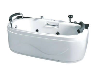 Bad Luxuswanne Whirlpool Badewanne Wellnesswanne Blubberbad Wanne 170x85 cm
