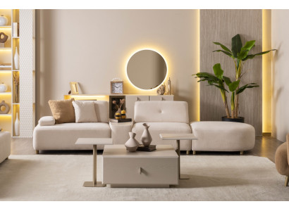 Schlichte Gemütlichkeit im Wohnzimmer Minimalismus mit Komfort