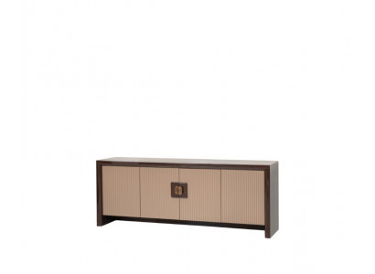 Stilvolle Holz-Konsole für Esszimmer braune Konsole Esszimmermöbel